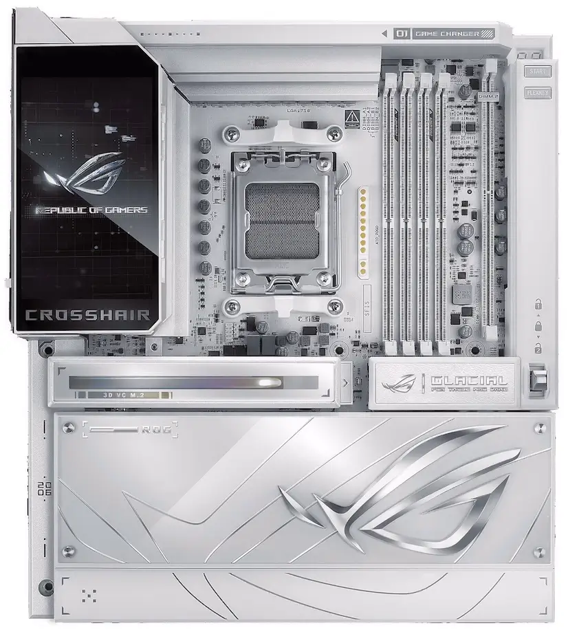 Piovera Gaming - Montaje Placa Base ASUS ROG CROSSHAIR X870E GLACIAL Piovera